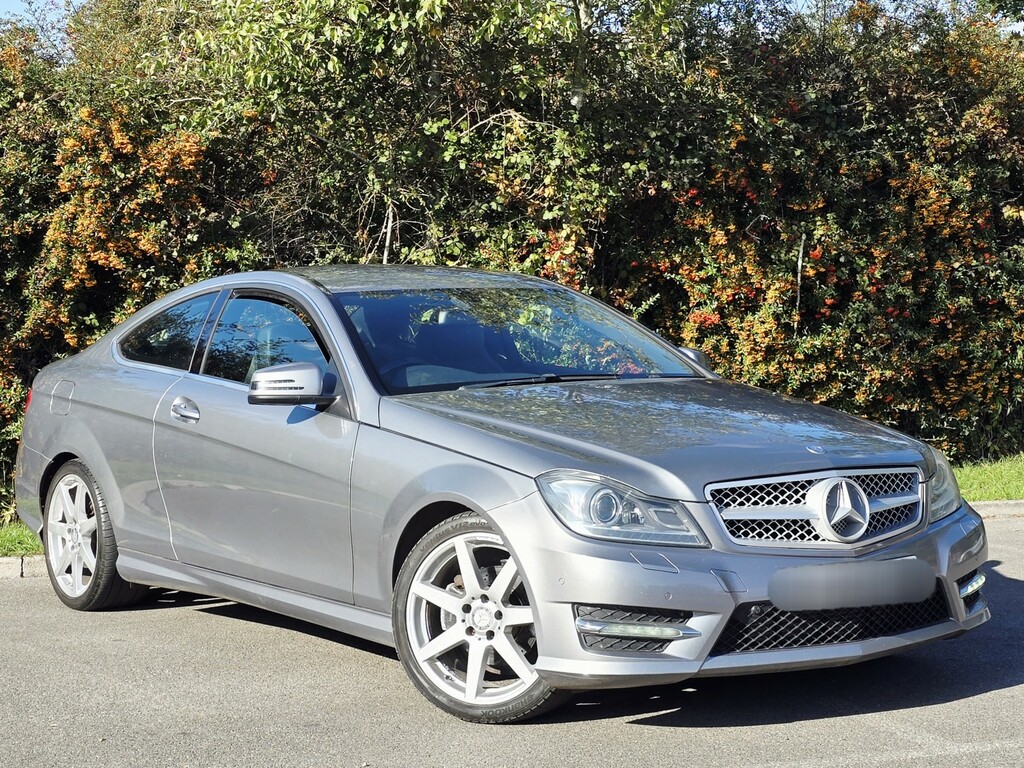 Mercedes-Benz C Class Coupe 2.1 C220 Cdi Amg Sport 2014 Silver