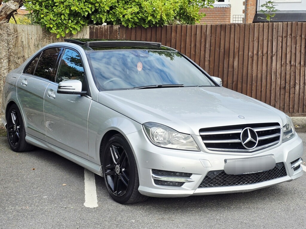 Mercedes-Benz C Class Saloon 2.1 C250 Cdi Amg Sport Edition 2014 Silver