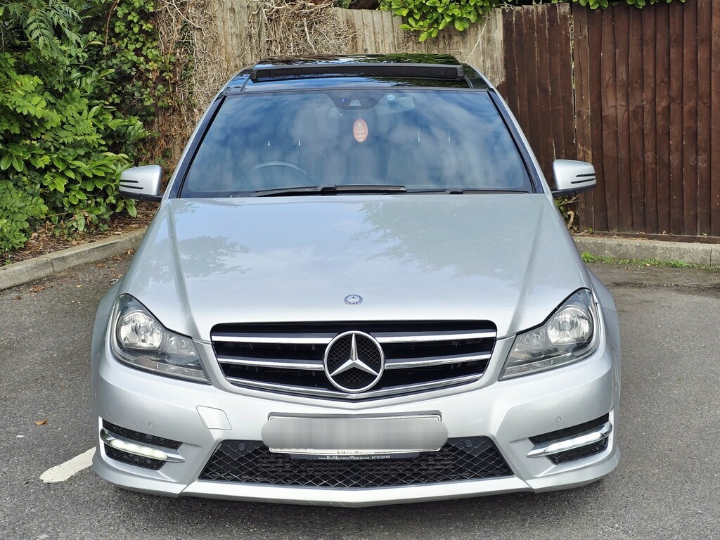 Mercedes-Benz C Class Saloon 2.1 C250 Cdi Amg Sport Edition 2014 WA14SSU Silver #2