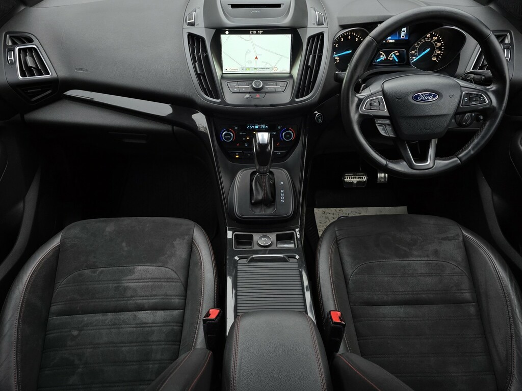 Ford Kuga Suv 1.5 T Ecoboost St-line X 2018 FX18WKM Black #4