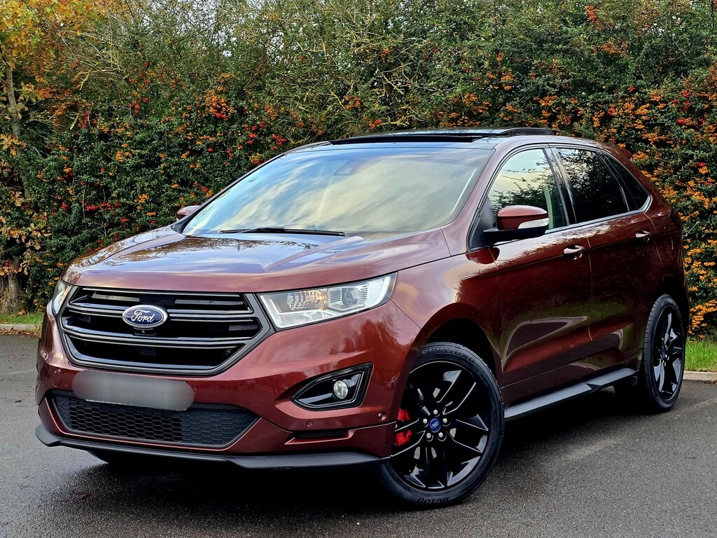 Ford Edge Suv 2.0 Tdci Sport 2017 BC66RKY Red #3