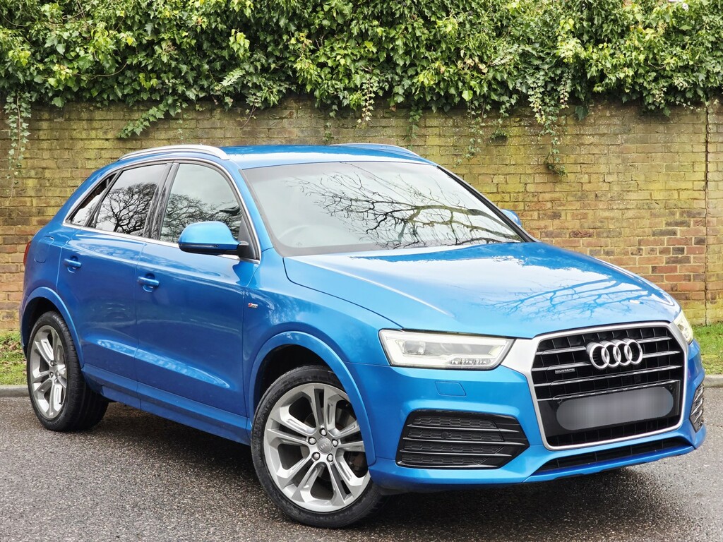 Audi Q3 Suv 2.0 Tdi S Line Plus 2016 Blue
