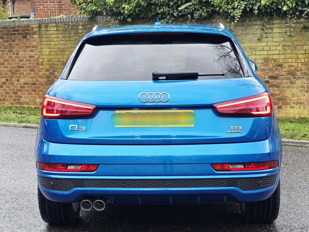 Audi Q3 Suv 2.0 Tdi S Line Plus 2016 B23FAC Blue #5