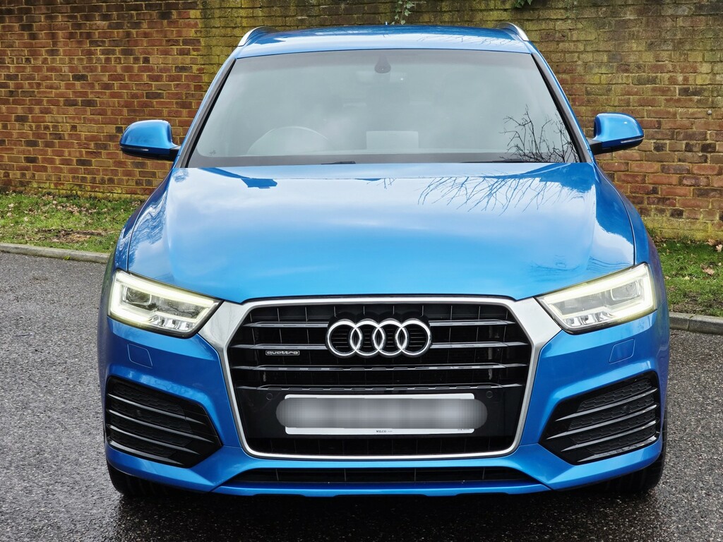 Audi Q3 Suv 2.0 Tdi S Line Plus 2016 B23FAC Blue #2