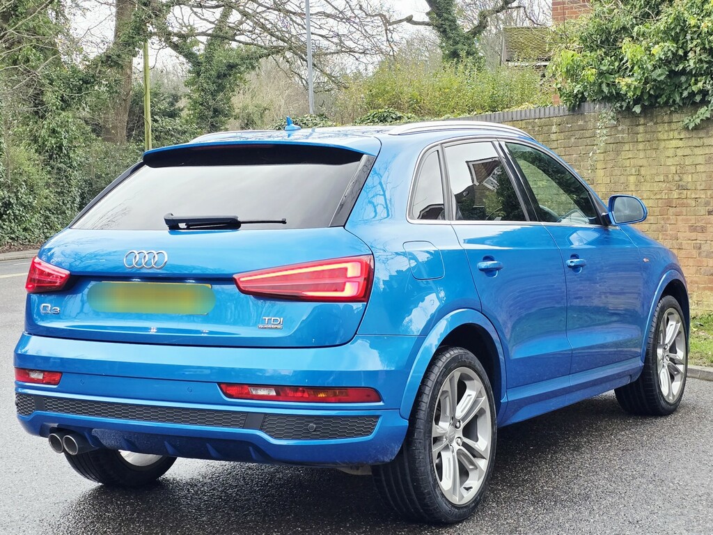 Audi Q3 Suv 2.0 Tdi S Line Plus 2016 B23FAC Blue #6