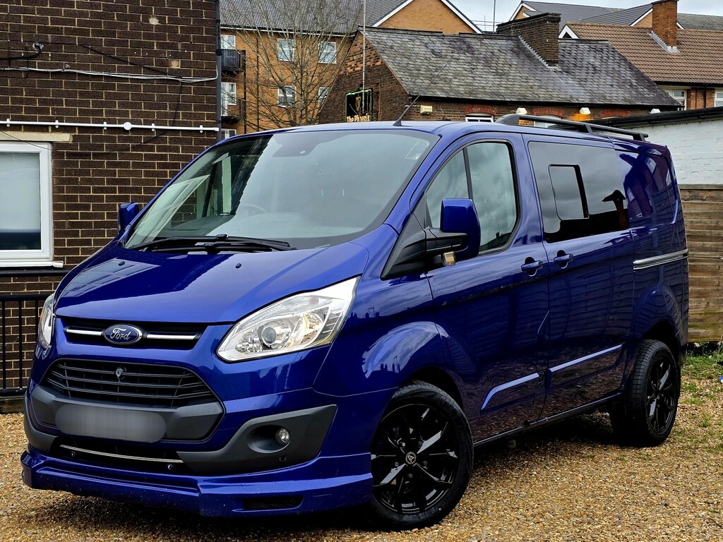 Ford Transit Custom Panel Van 2.0 Tdci 270 Limited 2017 FY17LUJ Blue #2