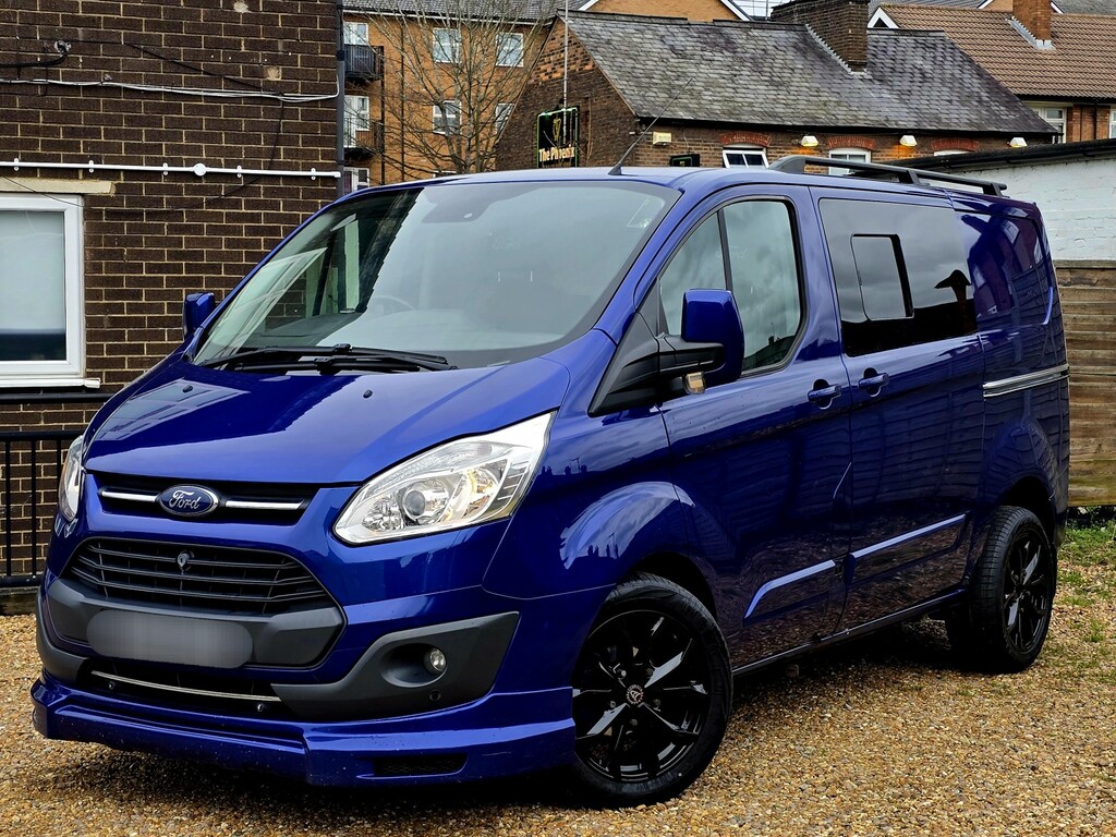 Ford Transit Custom Panel Van 2.0 Tdci 270 Limited 2017 FY17LUJ Blue #6