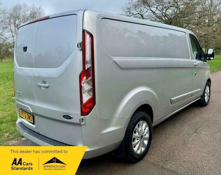 Ford Transit Custom 2.0 300 Ecoblue Limited YR72DWO Silver #6