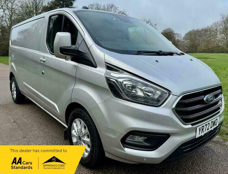 Ford Transit Custom 2.0 300 Ecoblue Limited YR72DWO Silver #4