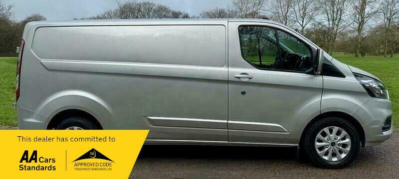 Ford Transit Custom 2.0 300 Ecoblue Limited YR72DWO Silver #5