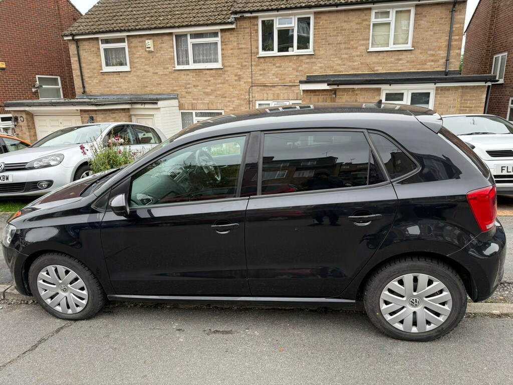 Volkswagen Polo Hatchback RF13ZYM Black #3
