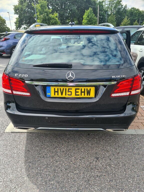 Mercedes-Benz E Class 2.1 E220 Bluetec Se HV15EHW Black #4
