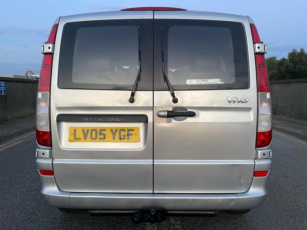 Mercedes-Benz Vito 111Cdi Compact Panel Van White #10