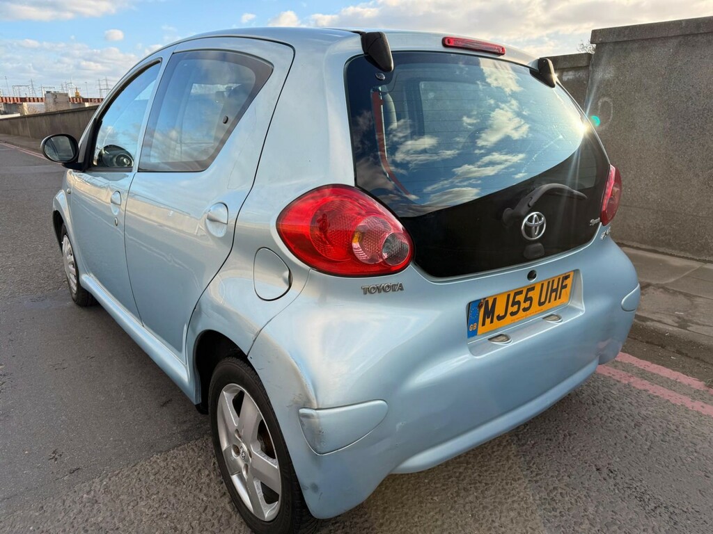 Toyota Aygo 1.0 Vvt-i Sport MJ55UHF Blue #4