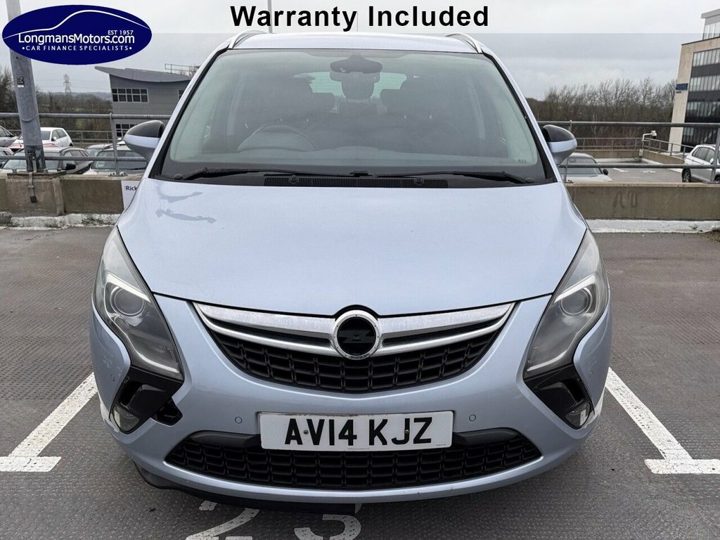 Vauxhall Zafira Tourer 2L Se AV14KJZ Silver #3