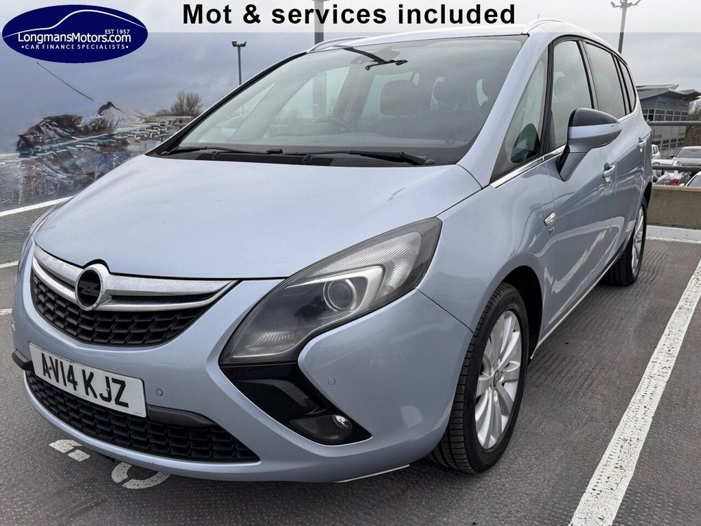 Vauxhall Zafira Tourer 2L Se AV14KJZ Silver #5