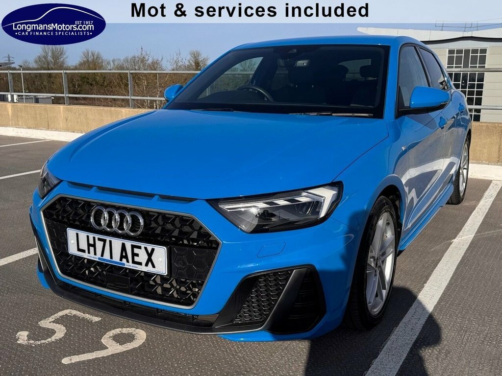 Audi A1 1L S Line LH71AEX Blue #4