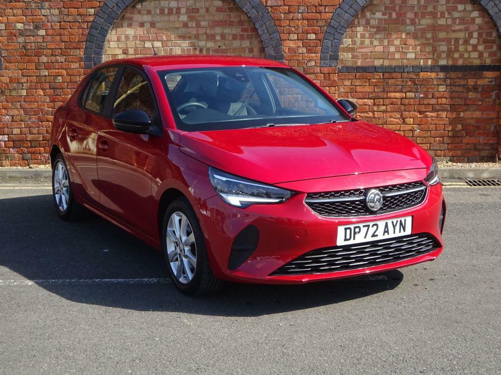 Vauxhall Corsa 1.2 Turbo Design Euro 6 S S Red