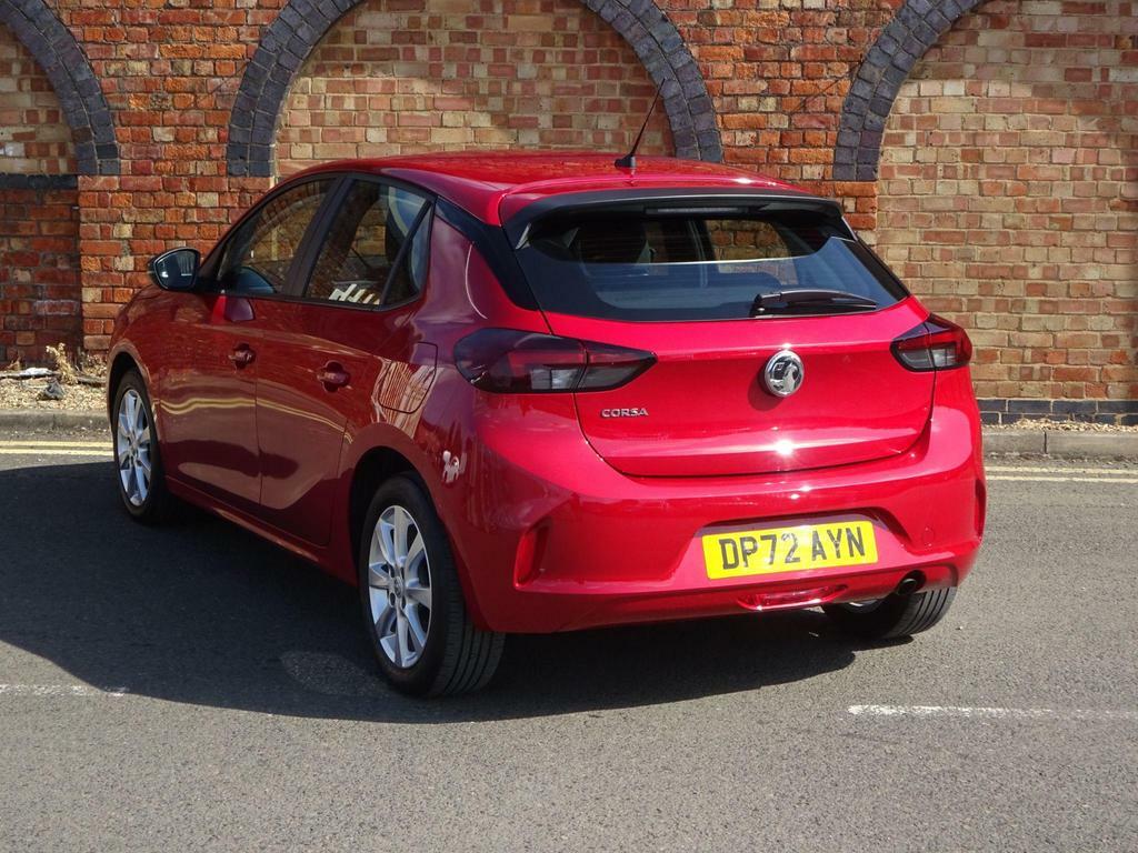 Vauxhall Corsa 1.2 Turbo Design Euro 6 S S DP72AYN Red #4