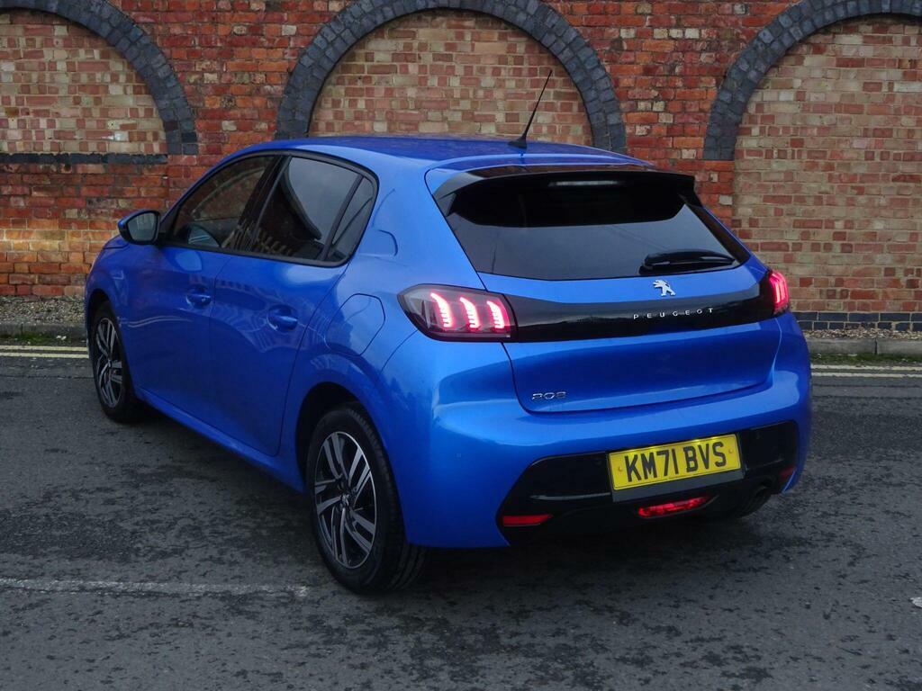 Peugeot 208 1.2 Puretech Allure Euro 6 S S KM71BVS Blue #4