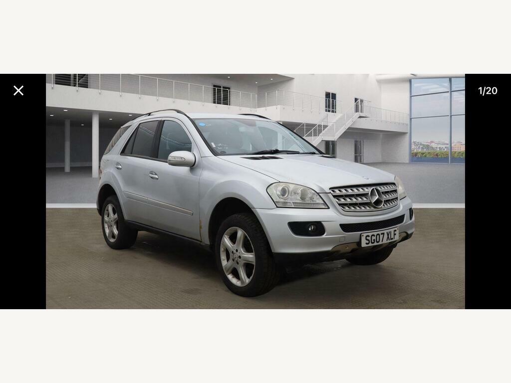 Mercedes-Benz M Class 3.0 Ml280 Cdi Sport Silver #2