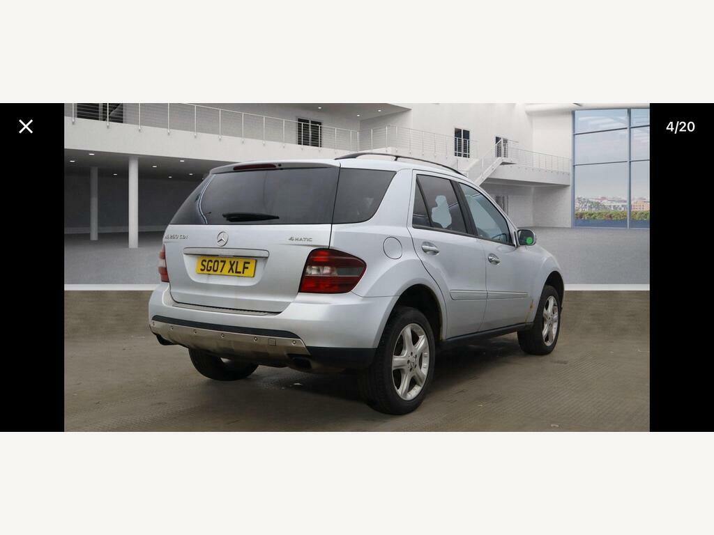 Mercedes-Benz M Class 3.0 Ml280 Cdi Sport SG07XLF Silver #6