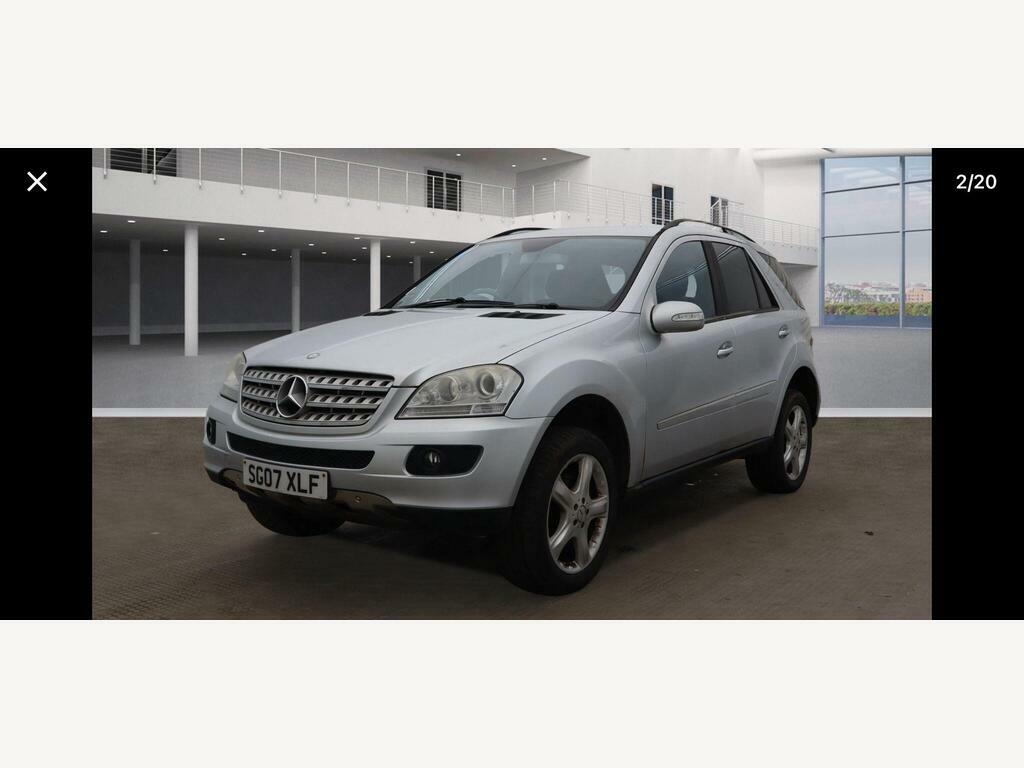 Mercedes-Benz M Class 3.0 Ml280 Cdi Sport SG07XLF Silver #2