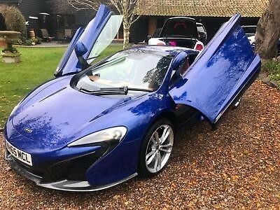 McLaren 650S Now Sold Blue