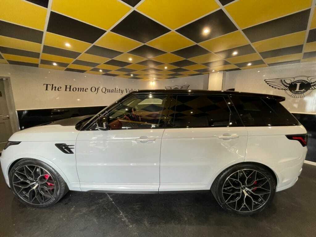Land Rover Range Rover Sport Svr CN71OMG White #3