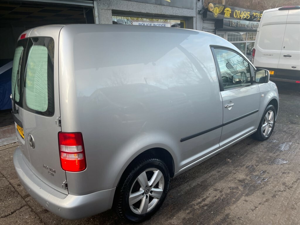 Volkswagen Caddy C20 Tdi Highline Stolen Off Site RK13VHJ Silver #6