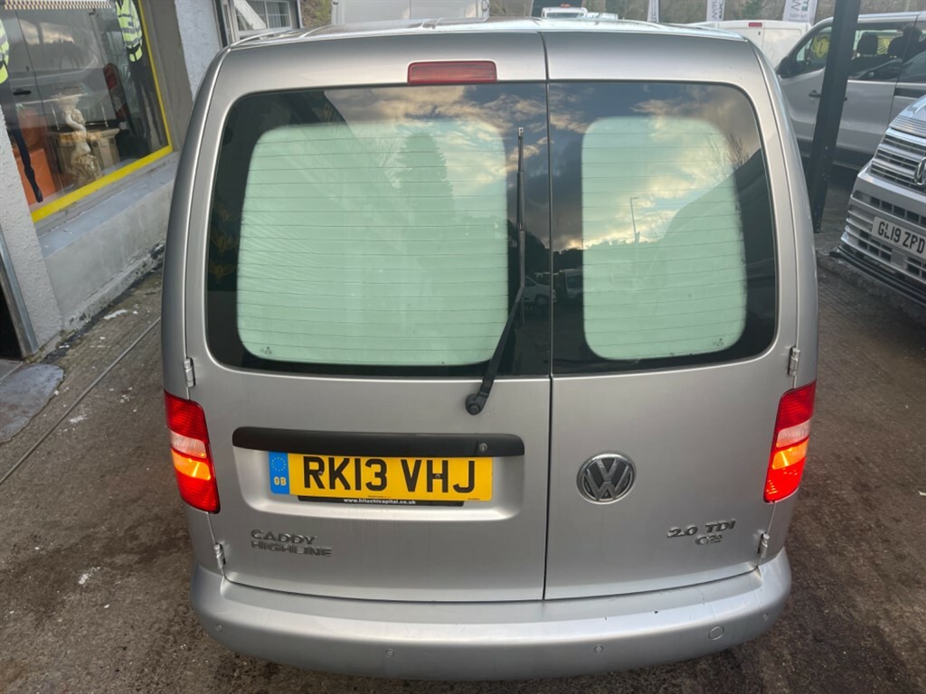 Volkswagen Caddy C20 Tdi Highline Stolen Off Site RK13VHJ Silver #3