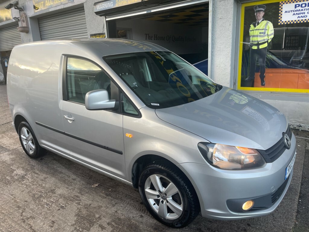 Volkswagen Caddy C20 Tdi Highline Stolen Off Site RK13VHJ Silver #4