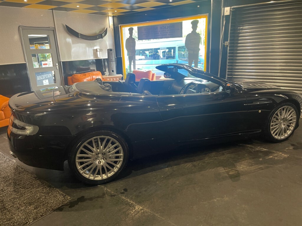 Aston Martin DB9 V12 5.9 Convertible Black #6