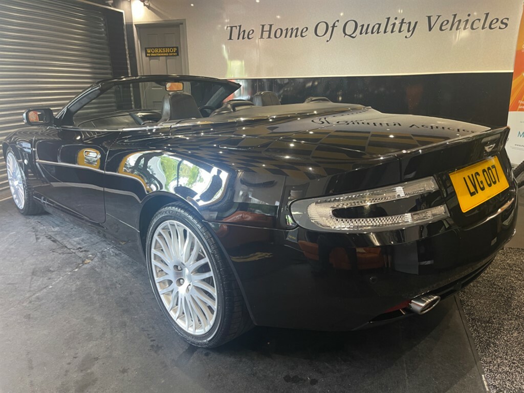 Aston Martin DB9 V12 5.9 Convertible Black #4