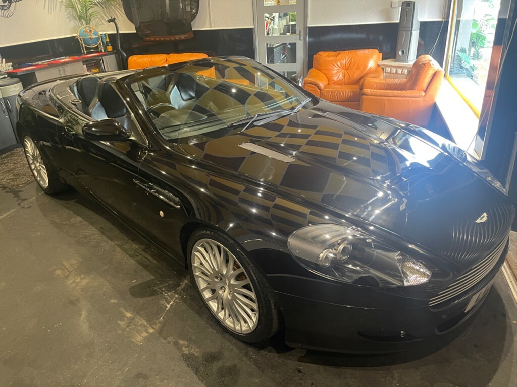 Aston Martin DB9 V12 5.9 Convertible Black #3