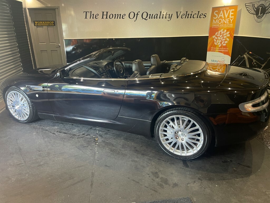 Aston Martin DB9 V12 5.9 Convertible Black