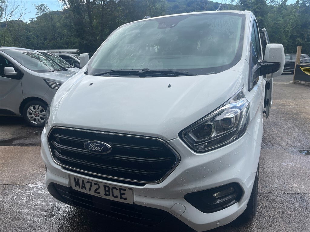 Ford Transit Custom 300 Limited Ecoblue Crew-cab MA72BCE White #5