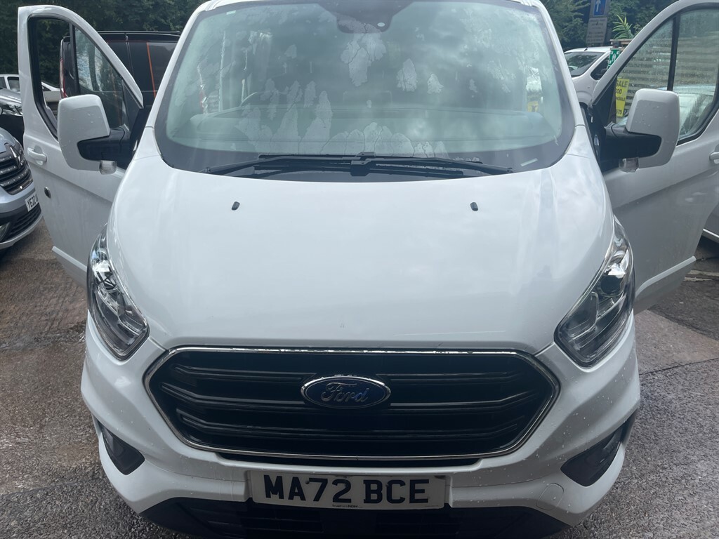 Ford Transit Custom 300 Limited Ecoblue Crew-cab MA72BCE White #3