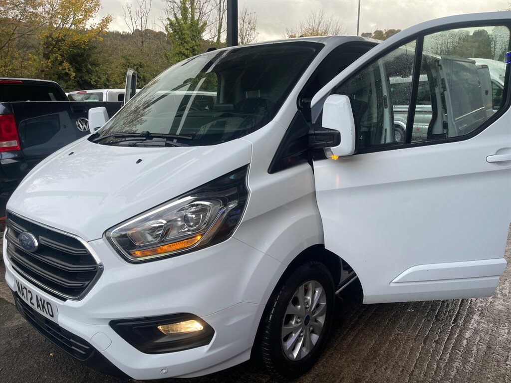 Ford Transit Custom 300 Limited Ecoblue Facelift Model MA72AKO White #2