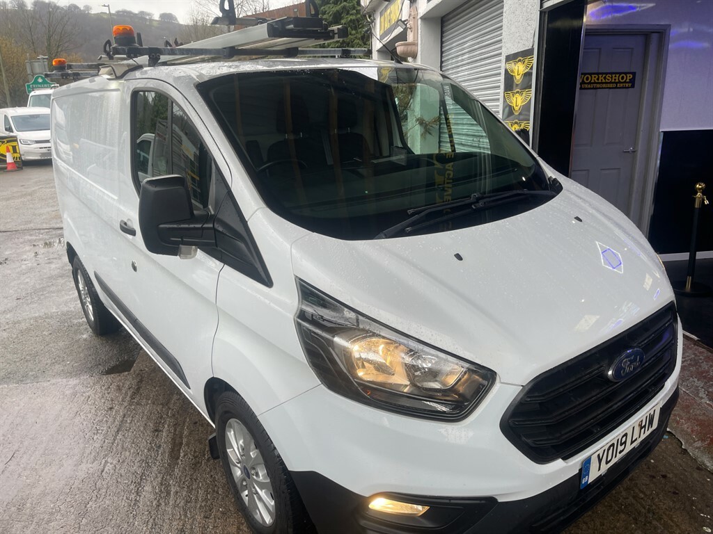 Ford Transit Custom 320 L1 H1 Air-con Rear Internal Workshop YO19LHW White #5