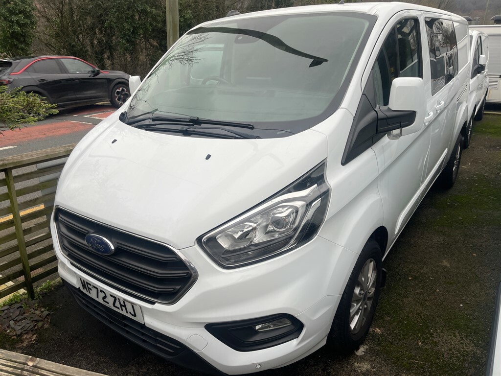 Ford Transit Custom 300 Limited Ecoblue 5 Seater Crew-van White