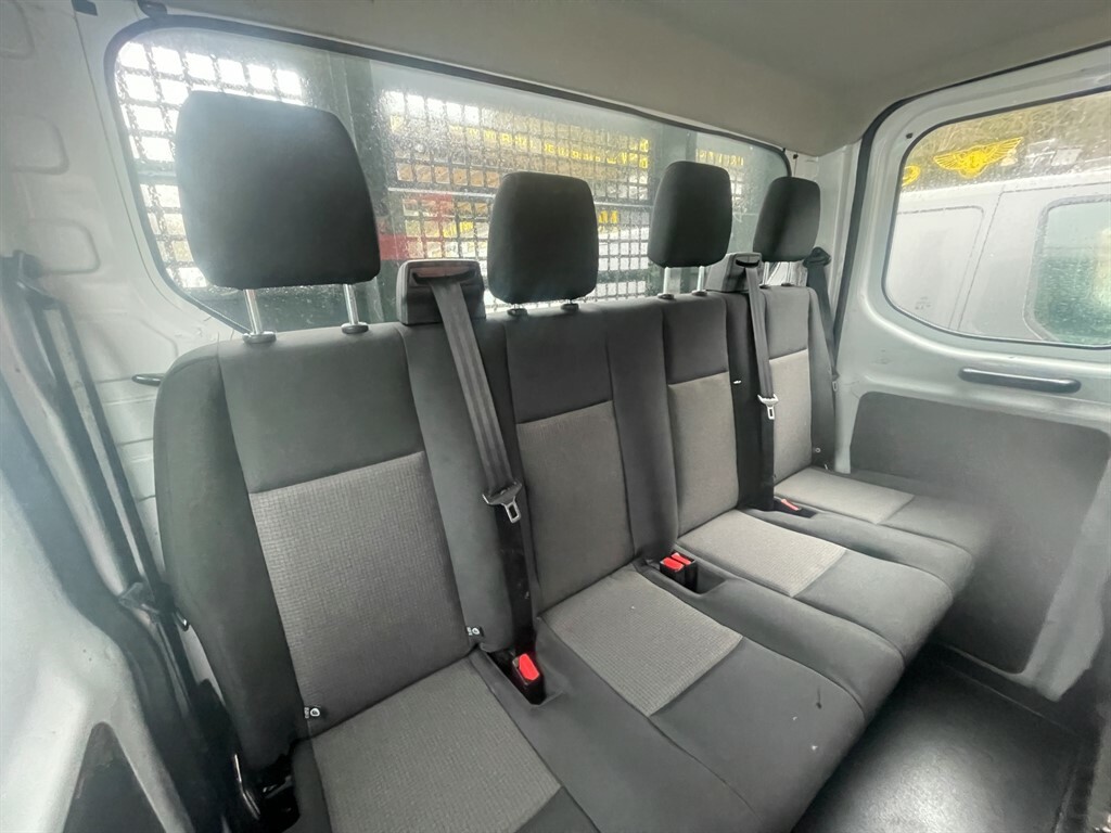 Ford Transit Custom 350 Leader Cc Ecoblue 7 Seater Tipper HV71ZPJ White #5