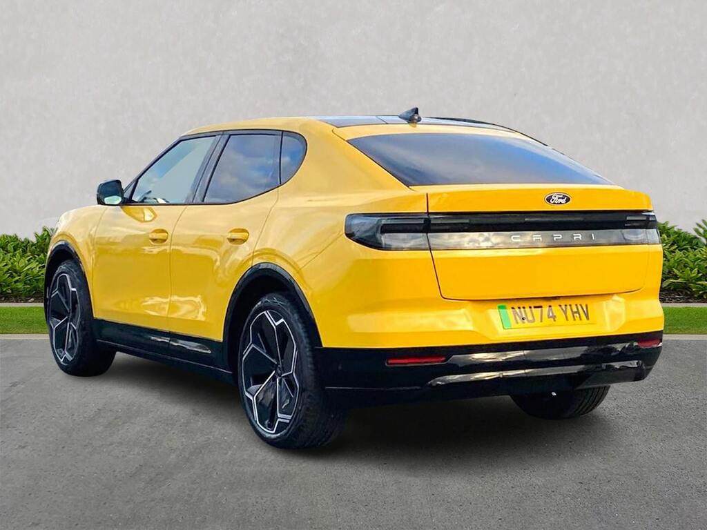 Ford Capri 250Kw Premium 79Kwh Awd NU74YHV Yellow #2