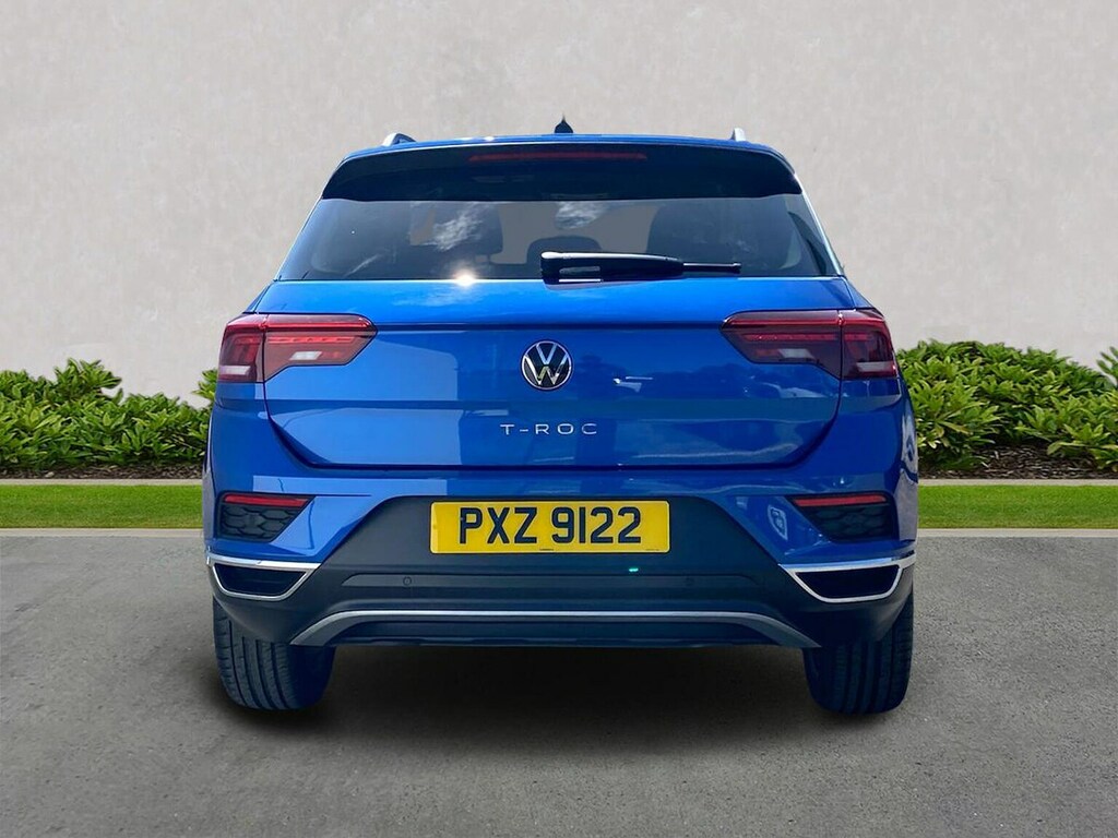 Volkswagen T-Roc 1.5 Tsi Evo Sel Dsg PXZ9122 Blue #4