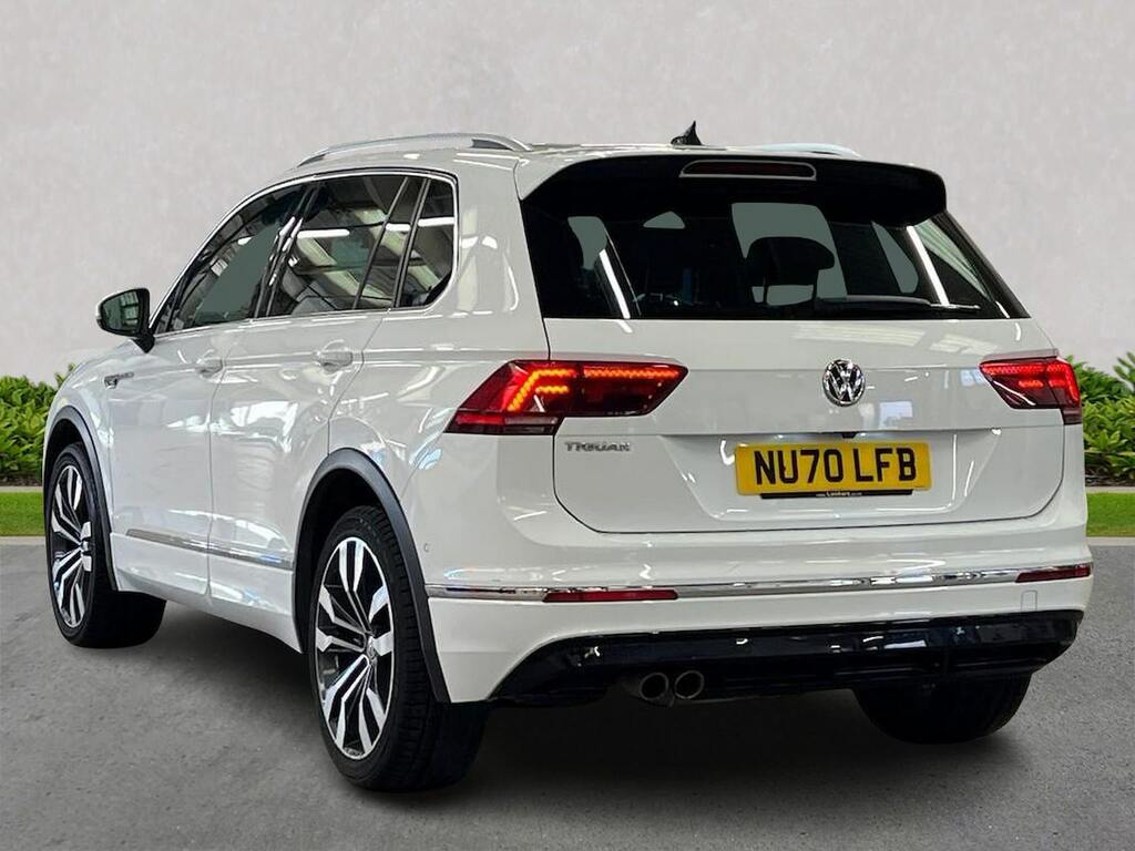 Volkswagen Tiguan 2.0 Tdi 150 R-line Tech Dsg NU70LFB White #2