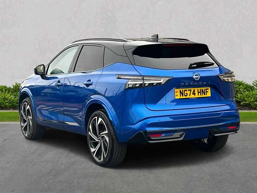 Nissan Qashqai 1.3 Dig-t Mh N-design NG74HNF Blue #2