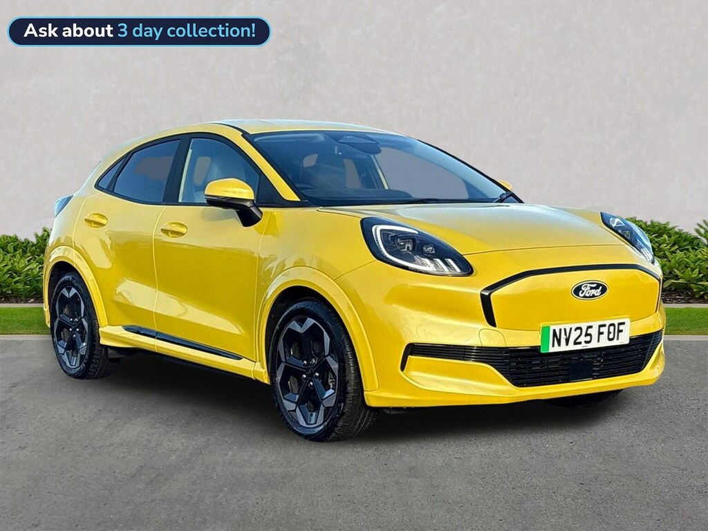 Ford Puma 123Kw Premium 43Kwh Yellow