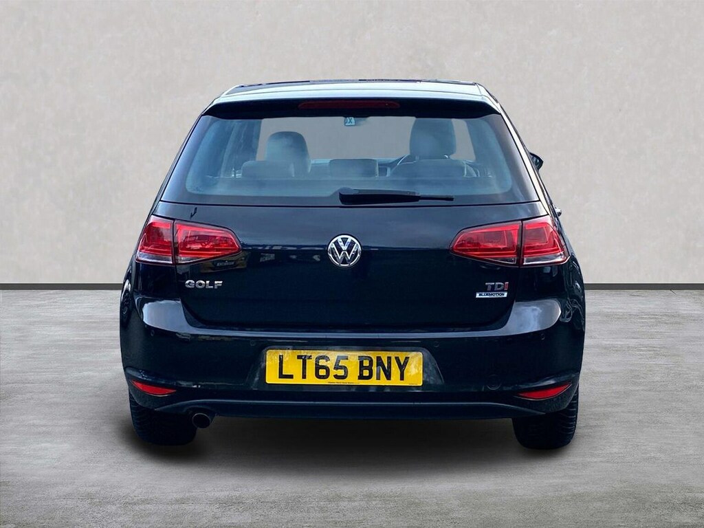 Volkswagen Golf 1.6 Tdi 110 Match Dsg Black #4
