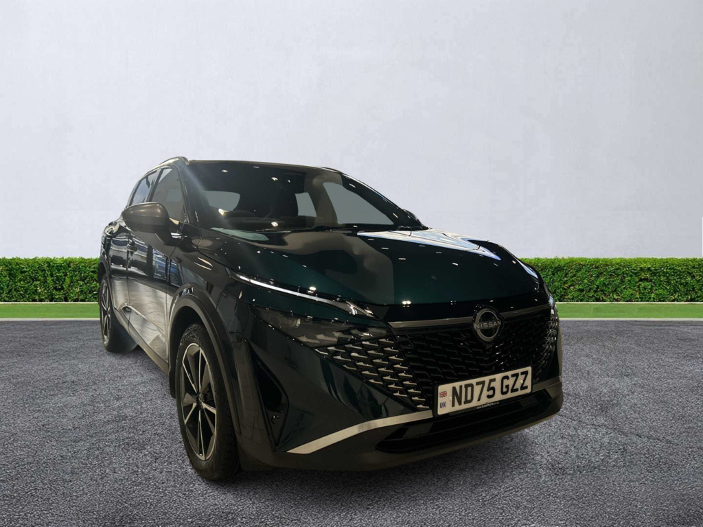 Nissan Qashqai 1.3 Dig-t Mh Tekna ND75GZZ Green