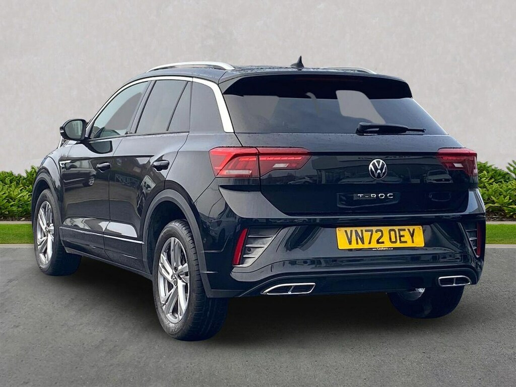 Volkswagen T-Roc 1.5 Tsi R-line Suv Dsg Euro 6 Ss 15 VN72OEY Black #2